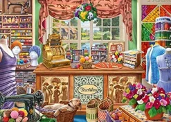 Falcon de luxe - The Haberdashers Shoppe - 1000 Piece Jigsaw Puzzle Hot