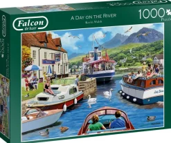 Falcon de luxe - A Day On The River - 1000 Piece Jigsaw Puzzle Sale