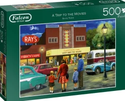 Falcon de luxe - A Trip To The Movies - 500 Piece Jigsaw Puzzle New