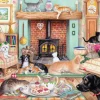 Falcon de luxe - Animals At Home - 2 X 1000 Piece Jigsaw Puzzles Online