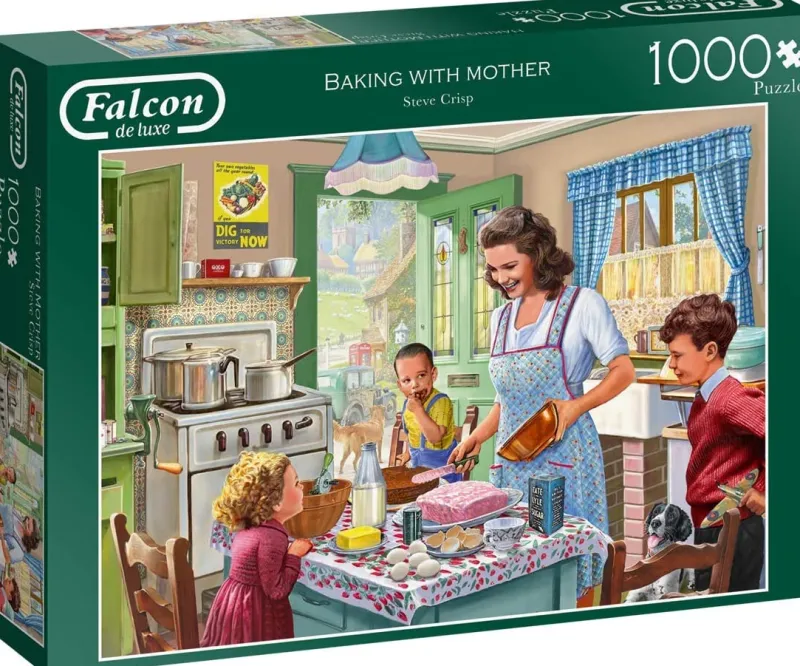 Falcon de luxe - Baking With Mother - 1000 Piece Jigsaw Puzzle Discount