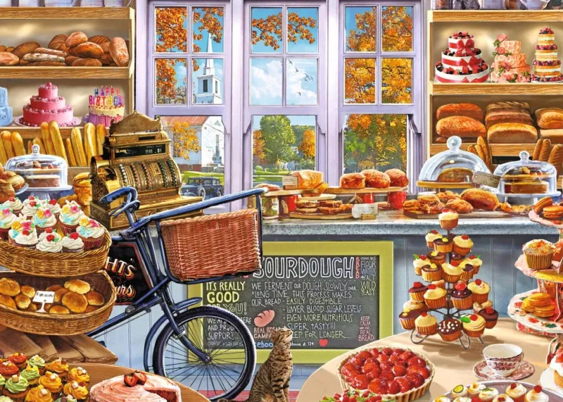 Falcon de luxe - Bella's Bakery Shoppe - 1000 Piece Jigsaw Puzzle Best