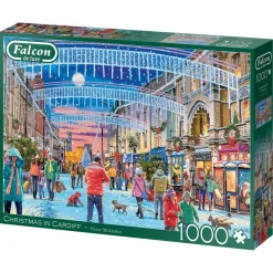 Falcon de luxe - Christmas In Cardiff - 1000 Piece Puzzle Discount