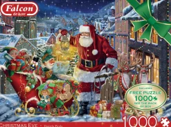 Falcon de luxe - Christmas Eve - 2 x 1000 Piece Jigsaw Puzzles Best