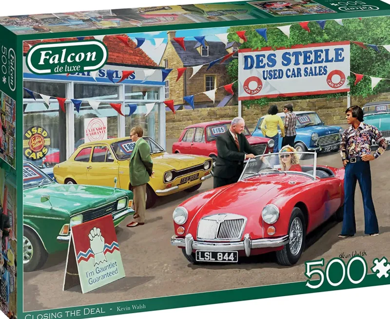 Falcon de luxe - Closing The Deal - 500 Piece Jigsaw Puzzle New