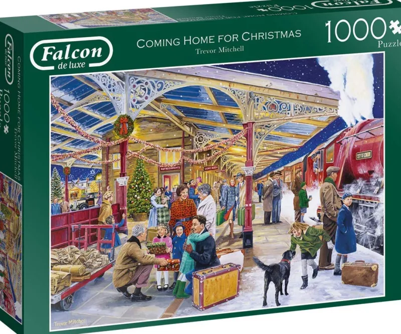 Falcon de luxe - Coming Home For Christmas - 1000 Piece Jigsaw Puzzle Hot