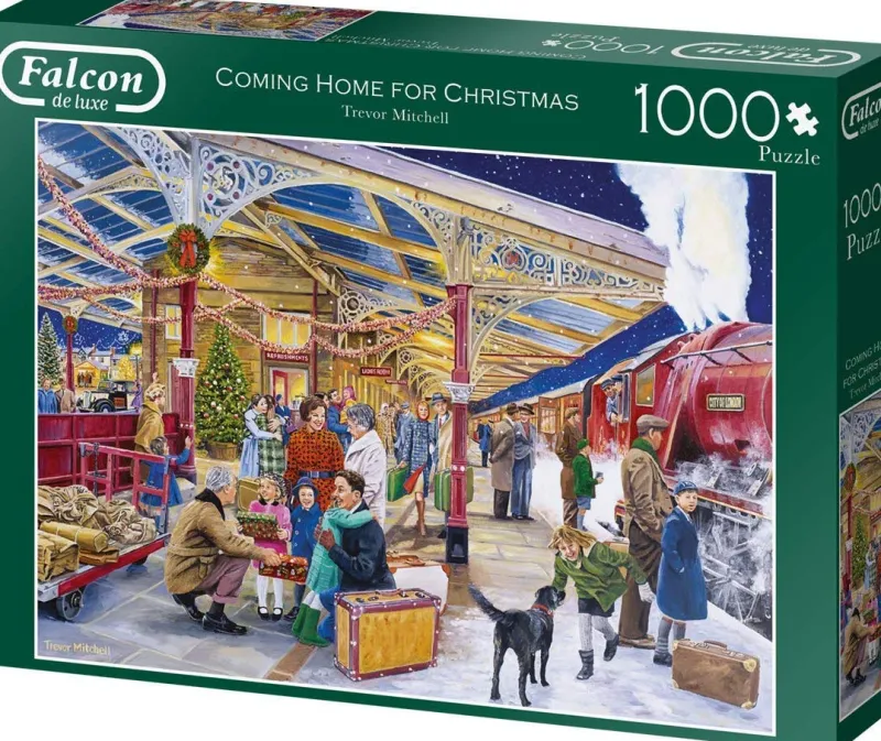 Falcon de luxe - Coming Home For Christmas - 1000 Piece Jigsaw Puzzle Hot