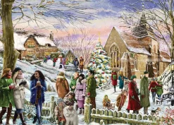 Falcon de luxe - Festive Village - 1000 Piece Jigsaw Puzzle Best