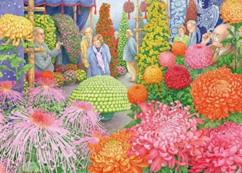 Falcon de luxe - Flower Show: Optimism And Joy - 1000 Piece Jigsaw Puzzle Outlet