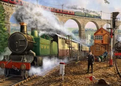 Falcon de luxe - Mail by Rail - 2 x 500 Piece Jigsaw Puzzle Best