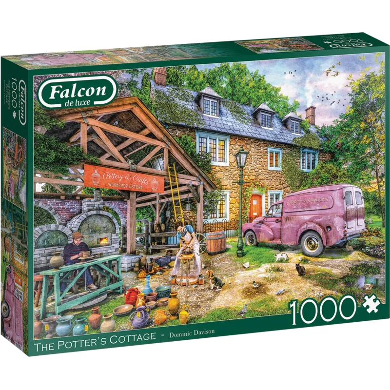 Falcon de luxe - Potters Cottage - 1000 Piece Puzzle Online