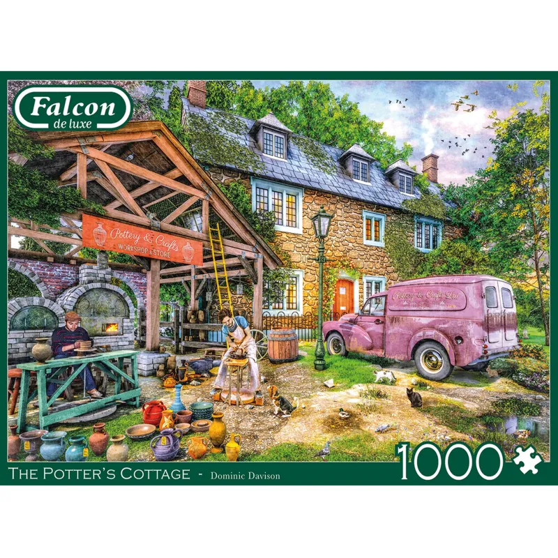 Falcon de luxe - Potters Cottage - 1000 Piece Puzzle Online
