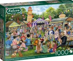 Falcon de luxe - Sausage & Cider Festival - 1000 Piece Jigsaw Puzzle Fashion