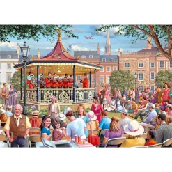 Falcon de luxe - The Bandstand - 1000 Piece Jigsaw Puzzle Outlet