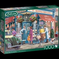 Falcon de luxe - The Butchers - 1000 Piece Jigsaw Puzzle Fashion