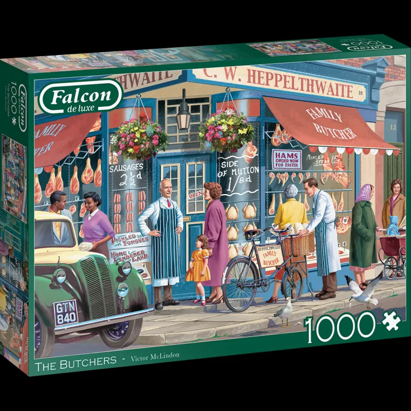 Falcon de luxe - The Butchers - 1000 Piece Jigsaw Puzzle Fashion