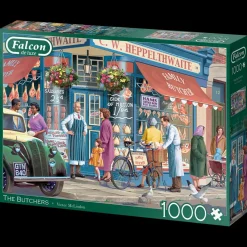 Falcon de luxe - The Butchers - 1000 Piece Jigsaw Puzzle Fashion