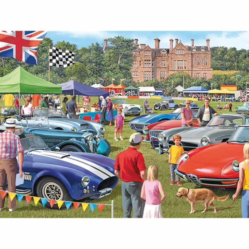 Falcon de luxe - The Car Show - 1000 Piece Jigsaw Hot