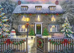 Falcon de luxe - The Christmas Cottage - 1000 Piece Jigsaw Puzzle Best