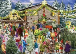 Falcon de luxe - The Christmas Tree Farm - 2 x 1000 Piece Puzzles New