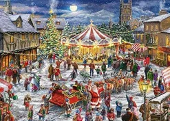 Falcon de luxe - The Christmas Carousel - 2 x 1000 Piece Puzzles Online