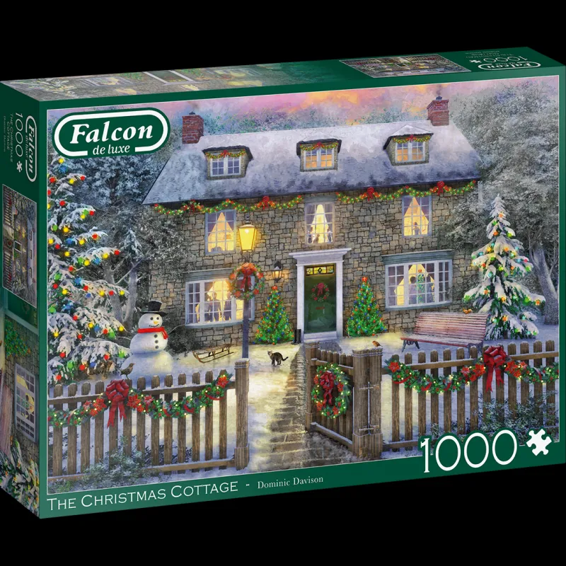 Falcon de luxe - The Christmas Cottage - 1000 Piece Jigsaw Puzzle Best