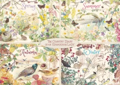 Falcon de luxe - The Country Diary 4 Seasons - 1000 Piece Jigsaw Puzzle Fashion
