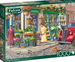 Falcon de luxe - The Florist 1000 Piece Jigsaw Sale