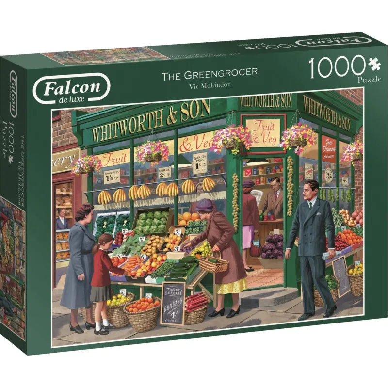Falcon de luxe - The Greengrocer - 1000 Piece Jigsaw Puzzle Best