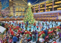 Falcon de luxe - The Ice Rink - 1000 Piece Jigsaw Puzzle Online