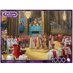 Falcon de luxe - The King's Coronation - 1000 Piece Puzzle Online