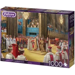 Falcon de luxe - The King's Coronation - 1000 Piece Puzzle Online