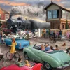 Falcon de luxe - The Level Crossing - 1000 Piece Jigsaw Puzzle Fashion