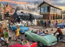 Falcon de luxe - The Level Crossing - 1000 Piece Jigsaw Puzzle Fashion