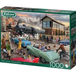 Falcon de luxe - The Level Crossing - 1000 Piece Jigsaw Puzzle Fashion