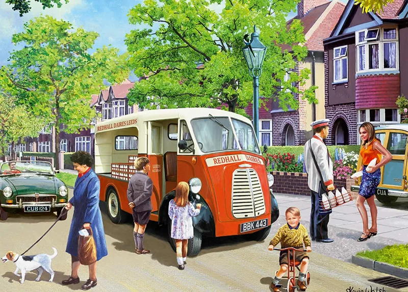 Falcon de luxe - The Milkman - 1000 Piece Jigsaw Puzzle Discount