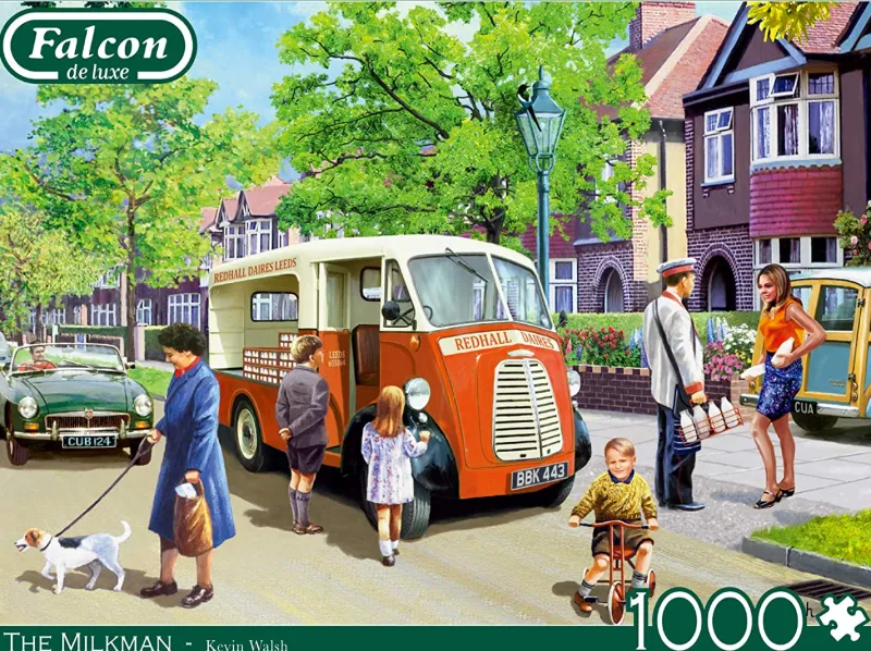 Falcon de luxe - The Milkman - 1000 Piece Jigsaw Puzzle Discount