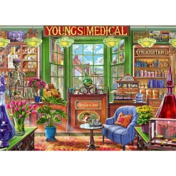 Falcon de luxe - The Pharmacy Shop - 1000 Piece Jigsaw Puzzle Best