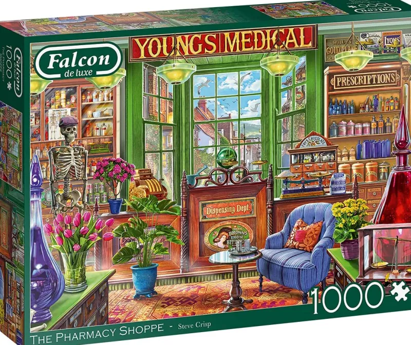Falcon de luxe - The Pharmacy Shop - 1000 Piece Jigsaw Puzzle Best