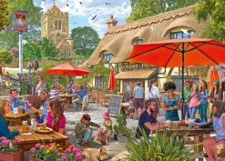 Falcon de luxe - The Pub Garden - 1000 Piece Jigsaw Puzzle Hot
