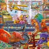 Falcon de luxe - Tony's Toy Shoppe - 1000 Piece Jigsaw Puzzle Best