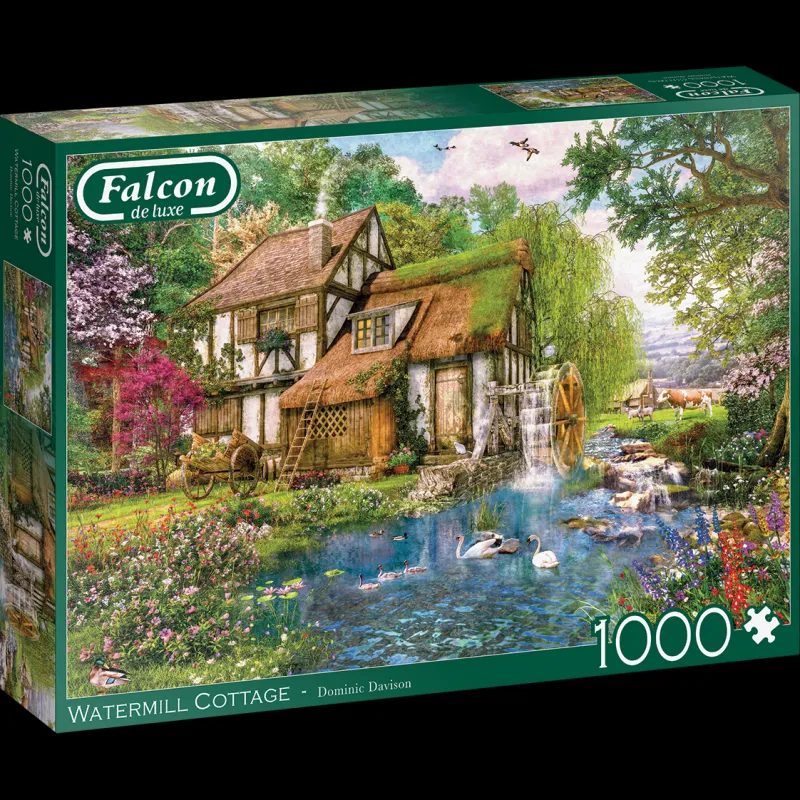 Falcon de luxe - Watermill Cottage - 1000 Piece Jigsaw Puzzle Best