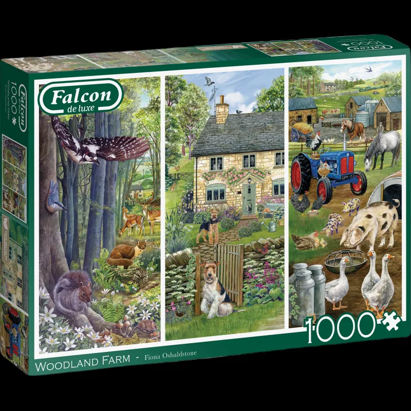 Falcon de luxe - Woodland Farm - 1000 Piece Jigsaw Puzzle Hot