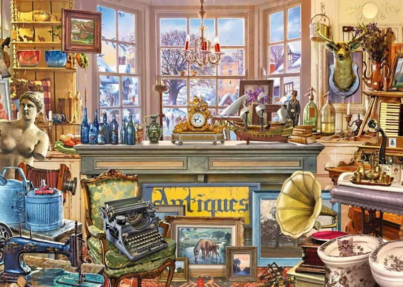Falcon de luxe - Your Favourite Shops - 4 x 1000 Piece Jigsaw Puzzles Best