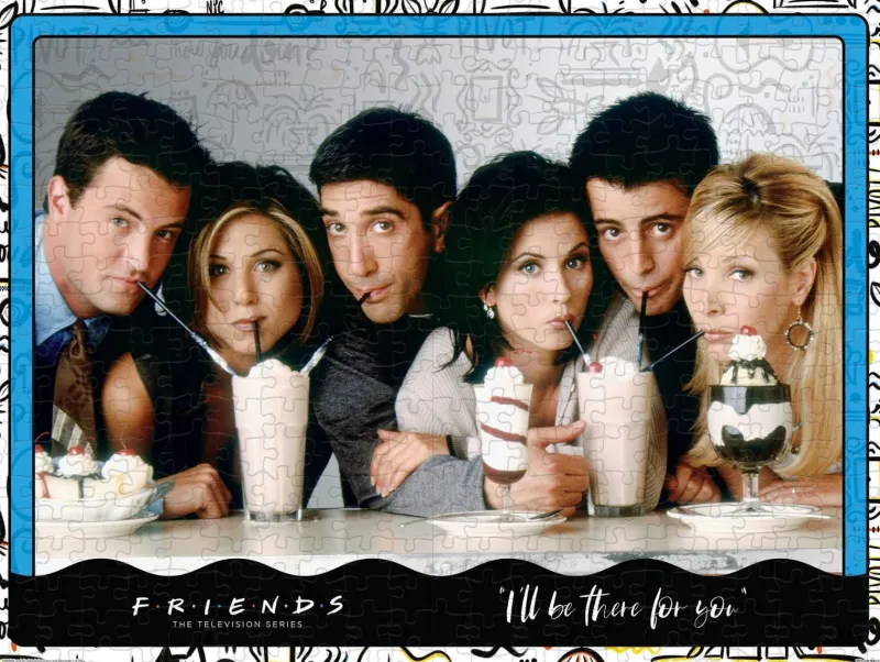 Winning Moves Friends Milkshake - 1000 Piece Jigsaw Puzzle Outlet