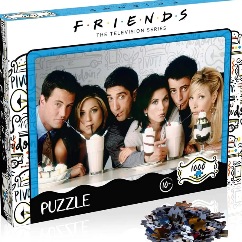 Winning Moves Friends Milkshake - 1000 Piece Jigsaw Puzzle Outlet