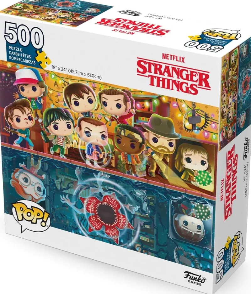 Funko POP! Puzzle - Stranger Things - Upside Down - 500 Piece Jigsaw Puzzle Online