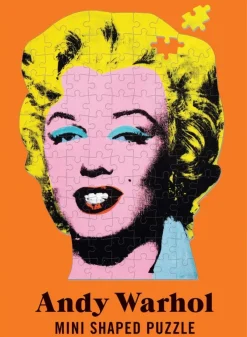 Galison - Andy Warhol - Marilyn - Mini 100 Piece Shaped Puzzle Sale
