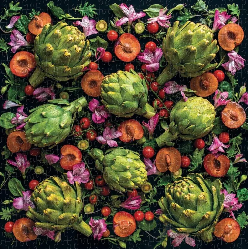Galison - Artichoke Floral - 500 Piece Jigsaw Puzzle New