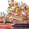 Galison - Blooming Books - 750 Piece Shaped Puzzle Sale